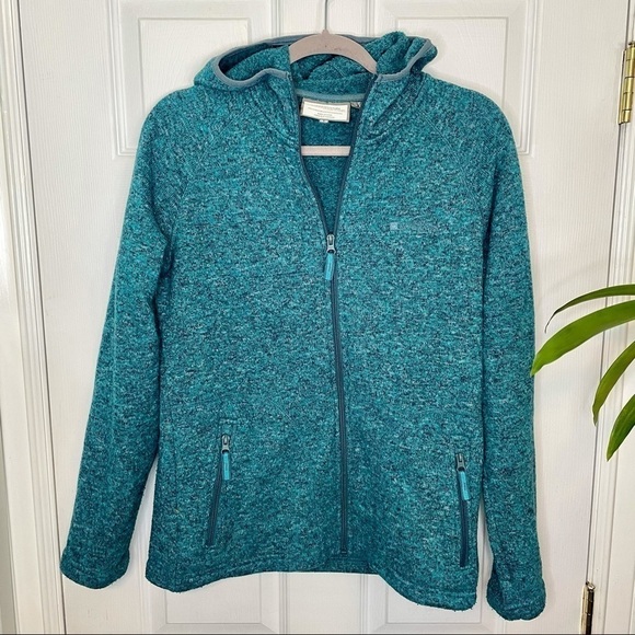 MOUNTAIN Warehouse Blue Zip Up Fleece Jacket 8 - Picture 1 of 6